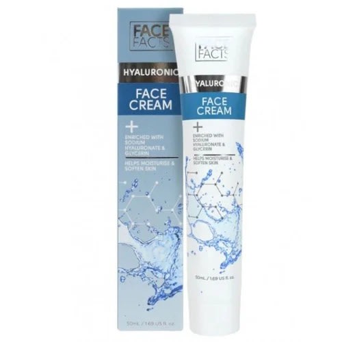 Facefacts Hyaluronic Hydrating Face Cream - 50ml