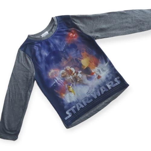 Star Wars Boy Top- Grey