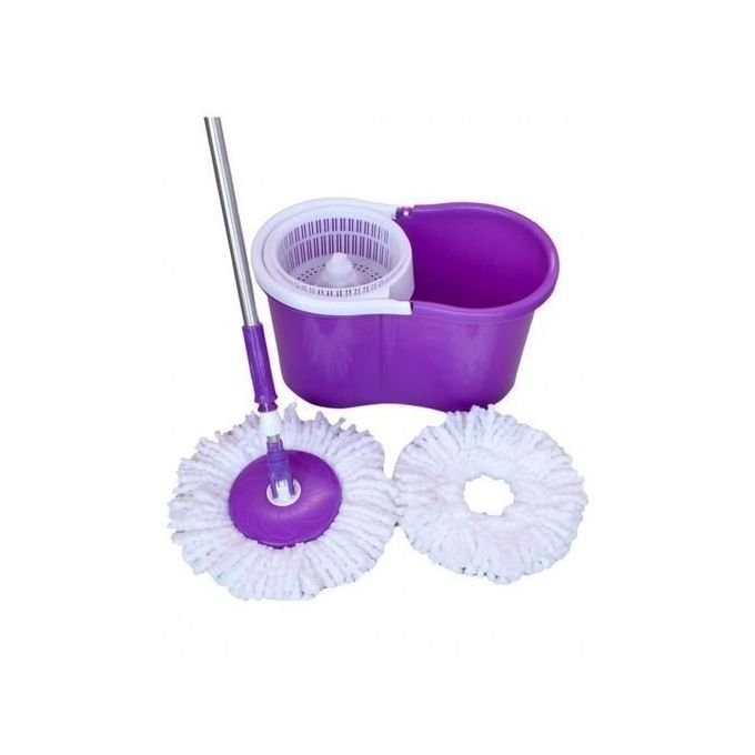 Durable And Rotating Spin Mop With Bucket And Mop Head (g)