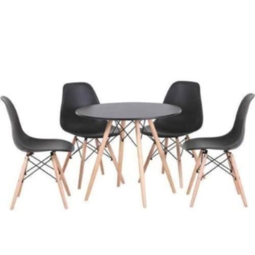 Dining Chairs & 1 Table - Set Of 4
