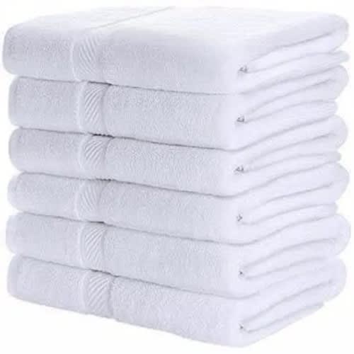 Towel Bundle - 6 Pcs - White