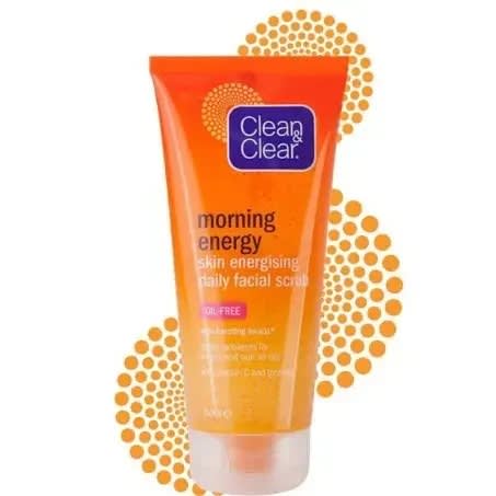 Clean & Clear Morning Energy Skin Energising Daily Facial Scrub - 150ml
