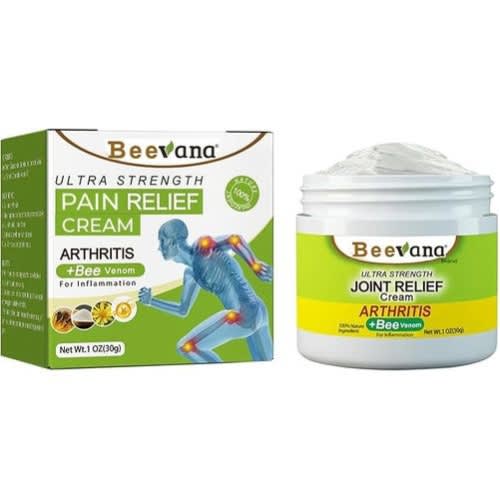 Ultra Strength Arthritis Bee Venom Pain Relief Cream - 30g