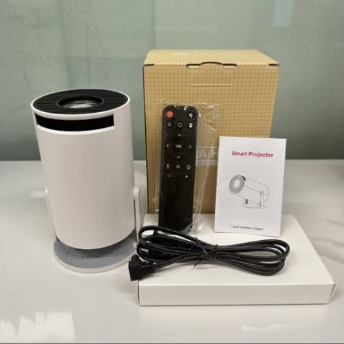 180&deg; Rotate PortableWireless Projector - Hy300 Pro Projector - Hd Android 11 Wifi - 6/bt5.0