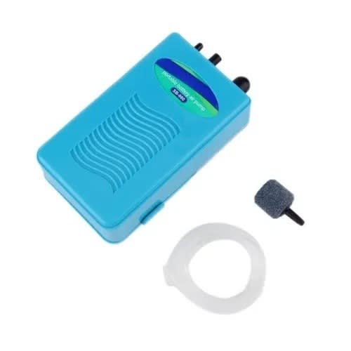Battery Powered Oxygen Pump For Fish Bowls And Aquariums