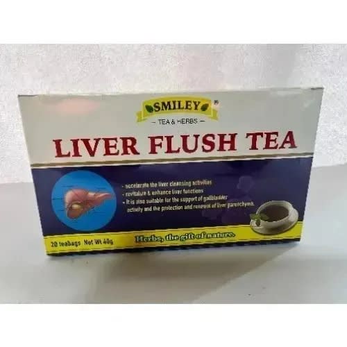 Smiley Liver Flush Tea - 20 Teabags X 2