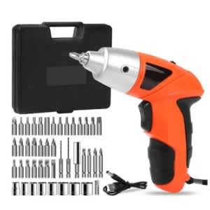 Cordless Rechargeable Screwdriver Set - 45pcs