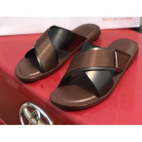 Men's Leather Slippers