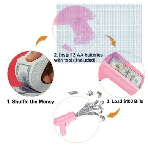 Super PartyMoney Spraying Gun