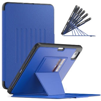 Leatherblazer Shockproof Rugged Cover For Ipad Pro 11 Inch / Ipad Air 4 10.9 Inch Blue