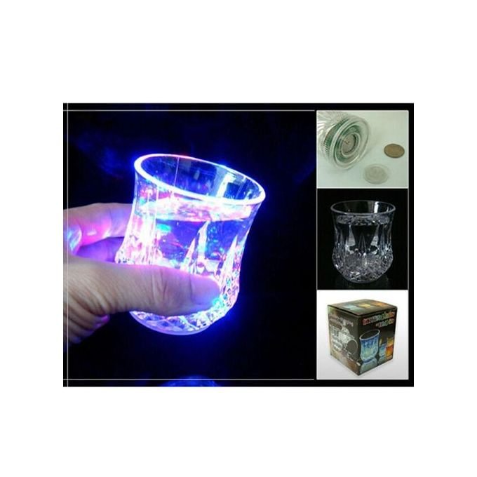 Colorful LED Inductive Decorating Wine Glass Party Bar Cup