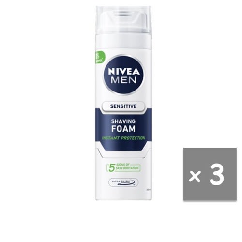 Sensitive Shaving Foam Extra Moisture For Men - 200ml - Pack Of 3
