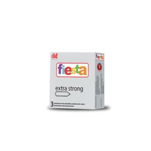 Fiesta Extra Strong Condoms 3's X 12 Packs