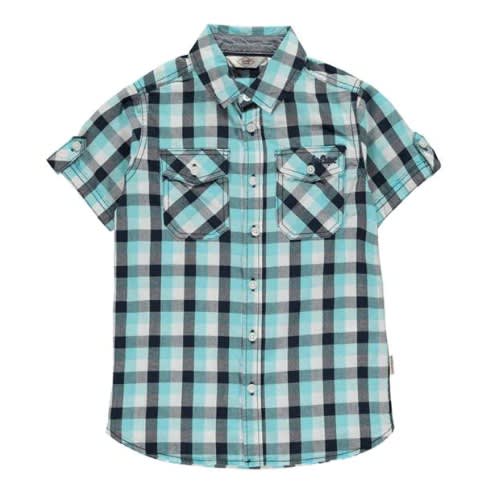 Boy's Cotton Checkered Shirt