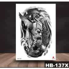 Gladiator Temporary Waterproof Tattoo Stickers