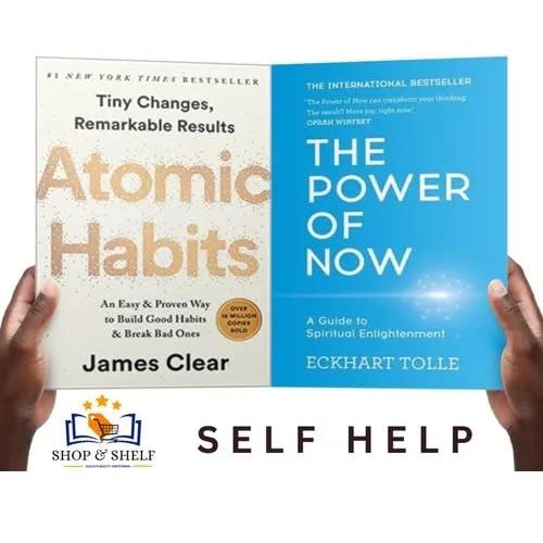 Master Your Habits- Embrace The Present: Atomic Habits And The Power Of Now Combo