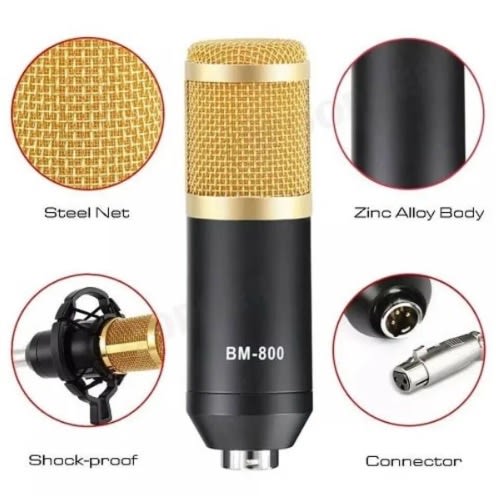 Studio Condenser Usb Microphone