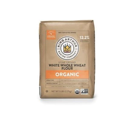White Whole Wheat Flour - 5 Lb Bag - 227kg