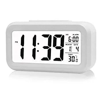 Digital Alarm Clock With LED Display