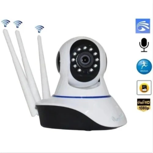 Wifi Smart Net Camera 360 Degree Rotation With 3 Antenna