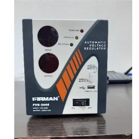 2000va Stabilizer With Usb Port - Fvr-2000