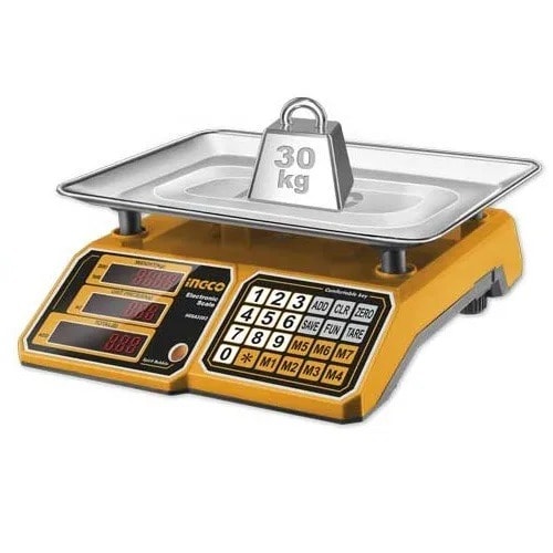 Ingco Electronic Scale Capacity - HESA3303 - 30kg