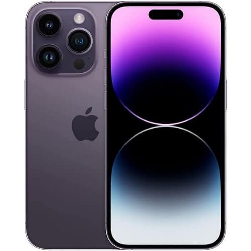 Iphone 14 Pro Max - 6.7" - 128GB ROM - 6GB RAM - 1 Sim + Esim - 5g - 4323mAh - Purple - Renewed