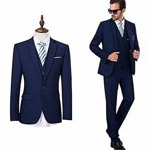 Turkey Fitted Suit - 3 in 1  - Blue