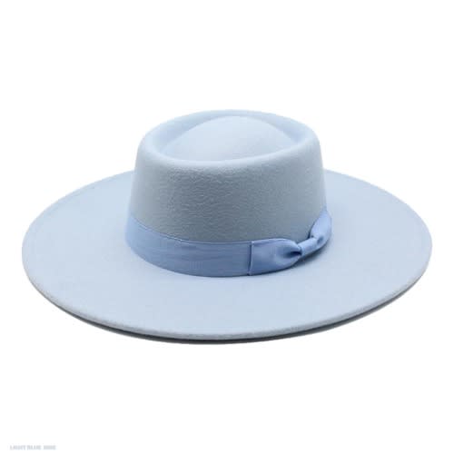 Fedora Unisex Hat - Sky Blue