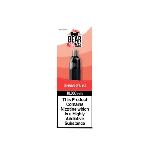 Bear Pro Max 10000 Puffs - Strawberry Blast