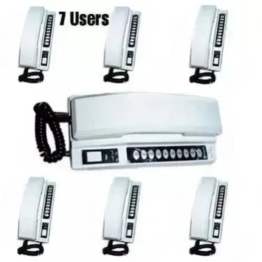 Long Range Wireless Intercom - 7 Users