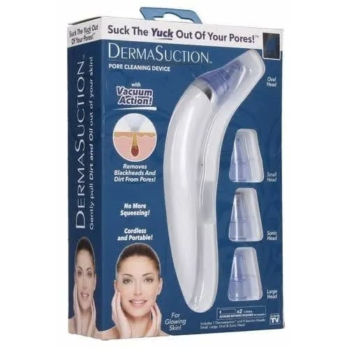 Facial Pore Cleaning Devise With Vacuum Action