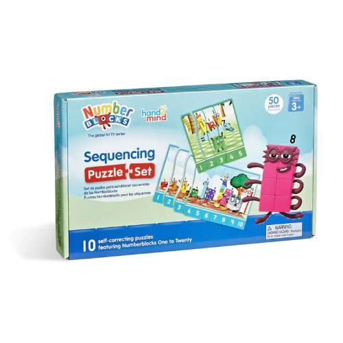 Number Blocks - Sequencing Puzzle Set