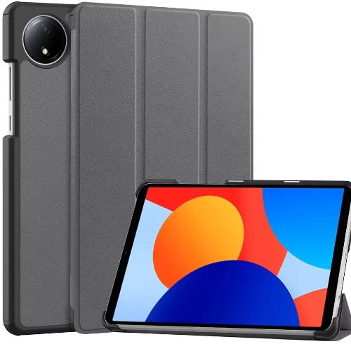 Xiaomi Redmi Pad Se 4g 8.7" Inch Smart Leather Case -grey
