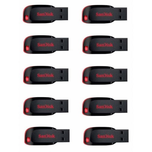 Sandisk 16gb Flash Drive - Set Of 10