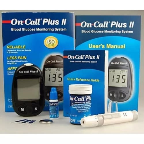 Blood Glucose Monitoring System- On-call Plus Ii