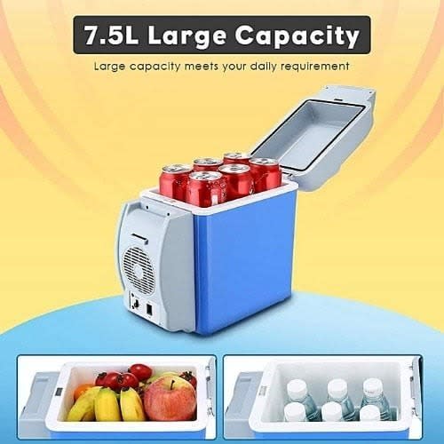 Portable Car Cooling & Warming Fridge - 7.5l
