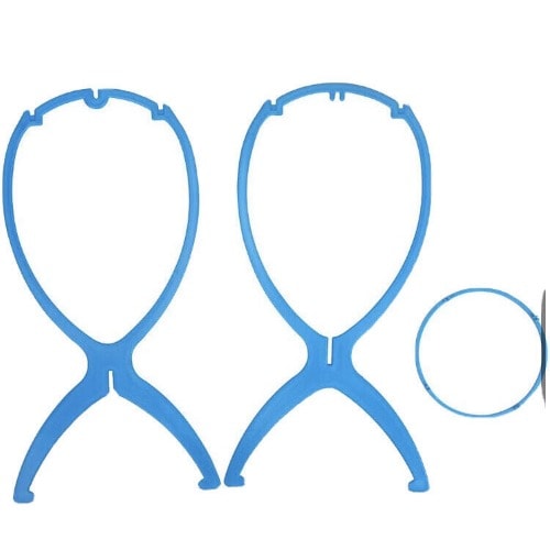 Wig Stand / Holder - Blue