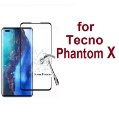 Full Screen Protector Tempered Glass For Tecno Phantom X