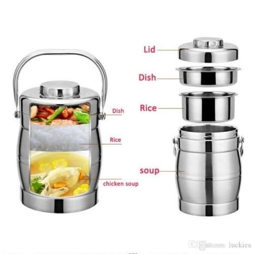 Stainless Steel Food Flask - 1.6 L