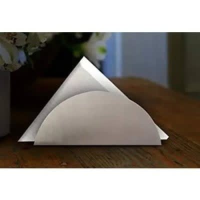 Stainless Steel Tissue + Napkin Holder Stand