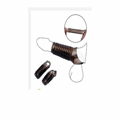 Silicone Reusable Penis Sleeve Delayed Ejaculation Chastity