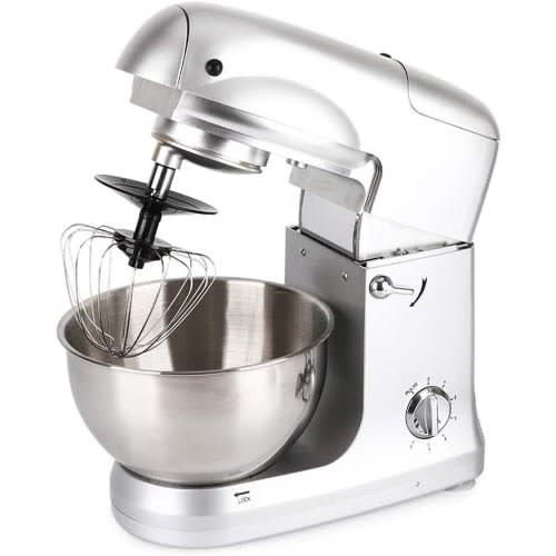 Food Mixer - 5L Stainless Steel Bowl - 1000W
