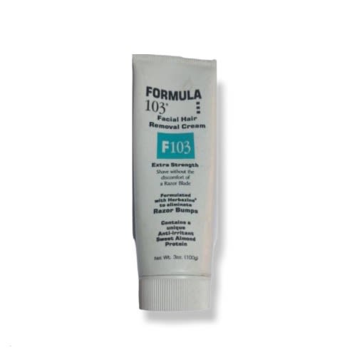 Formula 103 Facial Hair Removal Cream- 100g