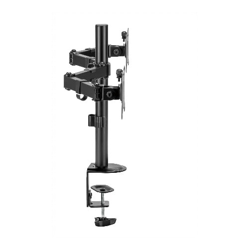 Sda102bk Dual Monitor Arm For 13 To 32" Screens Ergonomic Viewing Angle