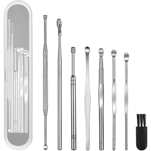 Ear Pick Earwax Removal Kit - 8 Pcs