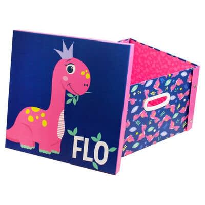 Flo The Dinosaur Collapsible Storage Box
