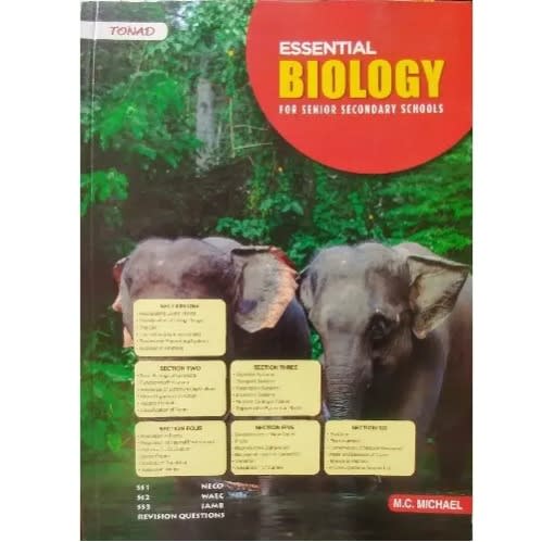 Essential Biology For Senior Secondary Schools - Latest Edition