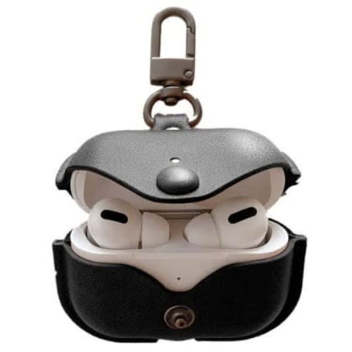 Flip Pu Leather Cover For Earbud Pro With Keychain