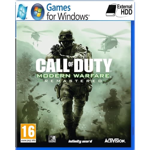 Call of Duty: Modern Warfare Remastered PC Game + Flash Drive + Free Gift